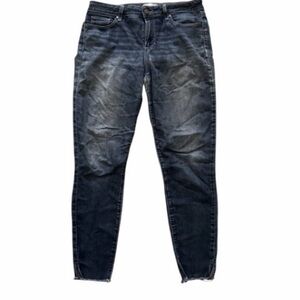 PAIGE Dark Wash Skinny Verdugo Ankle Jeans